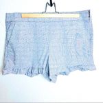 Loft  dressy or casual short shorts this fabric can look black or dark blue Photo 2
