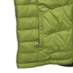 LL Bean Women M Quilted Reversible Goose Down Cold Weather Green Puffer Vest Size M Photo 7