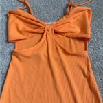 Princess Polly NWOT  Marissa Orange Cutout Mini Dress   Size 0 Photo 3