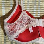 Victoria's Secret  Dream Angels Push Up Bra Orange Cherry Blossoms Lace 36D Photo 9