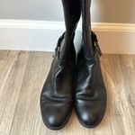 Ralph Lauren  Makaila Black Leather Riding Boots Size 6.5 Designer Classic Photo 3