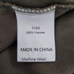 Pretty Garden Olive Green Smocked Midi Dress Size Large Green Cottagecore Dress Photo 8