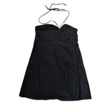 ANDIE NWT Waikiki Dress Black Solid Sleeveless Halter Size M Photo 1