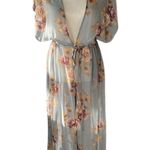 Xhilaration Floral Tassel Kimono  Photo 0