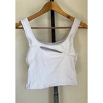 Kith  White Cut Out Crop Top XS Photo 1