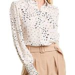 Habitual  Sage Smocked Cuff Shirt Photo 0