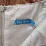 J. McLaughlin  Ariana Champagne Gold Metallic Palm Leaf Party Cocktail Dress Sz 6 Photo 6