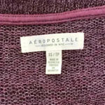 Aeropostale  Purple V-Neck Sweater Size XS Photo 5