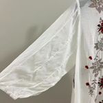 Johnny Was NWOT  Embroidered Floral Bohemia Long SHIRT Tunic Blouse Sz S Photo 15