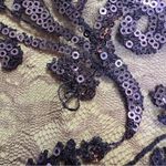 Free People  Night Shimmer Mini-Dress Size 0 Sundown Purple Sequins Sleeveless Photo 14