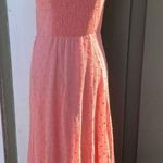 Rebecca Taylor Polished Dot Embroidered Midi Dress Photo 7