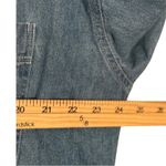 Vintage Looney Tunes denim shirt red Pocket tab no size tag fits XL W XL/XXL Blue Photo 8