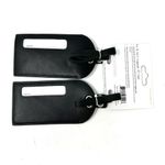 MR. & MRS. luggage tags, NWT Black Photo 3