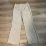 Lafayette 148 Pants Womens 8 Waverly Wide Leg Wool Dress Office Beige Stretch Tan Photo 8