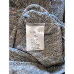 IRO Dress Women XS Gray Wool Blend Knit Long Sleeve Leticia Wrap Front Mini Photo 6