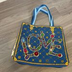 Brighton  Holiday Glittering Love Limited Edition Large Canvas Tote Bag Photo 6