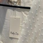 Button Dress White Size 6 Photo 1