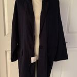ZARA Oversized Linen Blend Blazer Photo 10