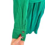 Raquel Allegra Gauze Jade Los Feliz Dress In Green Photo 7