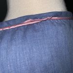 Vintage Smart Time Blue Embroidered Snap Down With Pockets House Coat 1 Photo 8