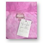 Show Me Your Mumu  3X Pink Houndstooth Faux Fur Zip Jacket Barbiecore Coquette Photo 6