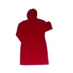 Rosie Red Hooded Sweatshirt Dress. (M) Size M Photo 1