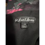 For Love & Lemons Teagan Strapless Floral Maxi Dress XS Holiday Winter Wedding Black Photo 3