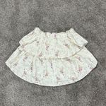 Love Shack Fancy  Ruffle Skirt Pink Parasail Medium Photo 3