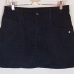 Roxy Black Corduroy Mini Skirt Java to Lombok Photo 3