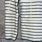 Lululemon  Jacket Womens 4 In Stride Jacket Striped Black White Loge Hoodie Zip Photo 7
