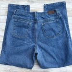 LL Bean Double L Plus Sized Jeans Sz 18T Cotton Lined Relaxed Med Wash Workwear Blue Photo 5