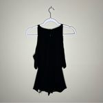 ZARA Black Side Cutouts Tie Front Sleeveless Blouse Photo 8