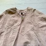 New Decoded Leather Blush Pink Women’s Poncho Size L Photo 6