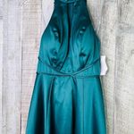 Crystal Doll Crystal Dolls Size 3 Hi-Lo Tea Length Cocktail Crochet Halter Neck Party… Photo 3