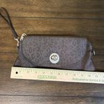 Baggallini  Small Monaco wristlet Brown Leopard Print Wrist Strap Only Photo 5