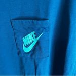 Nike Teal Blue Hi Low Long Sleeve T-shirt Photo 1