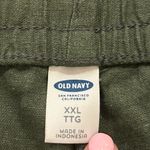 Old Navy Moss Green Mid-Rise Soft Wide-Leg Linen-Blend Pants Size XXL NEW Photo 11