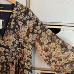 Madewell  Floral daisy reverie faux wrap mini dress Photo 5