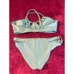 Luli Fama  2 Piece Bikini Set Aruba Blue Borrachera De Mar Top Bottom M Medium Photo 5