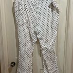 Old Navy pajama pants white with black polka dots size XXL Photo 1