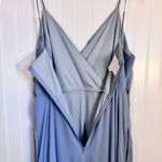 Birdy Grey  Kaia Dress Chiffon Dusty Blue Maxi Dress Pockets Women’s Size Medium Photo 9
