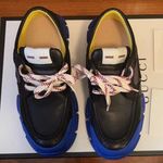 Gucci Men sneaker Leather upper & Ru pantouf/nylon 9 Photo 2