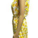 BeachLunchLounge Orange Lemon Fruit Print Pullover Shirt Dress Size Medium Photo 3