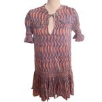Oliphant Smocked Drop Mini Dress Sierra Blue M Size M Photo 1