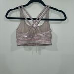 Lululemon  Energy Sports Bra Pink Pattern Size 2 Photo 1