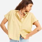 Everlane Button Up Boxy Top blouse Photo 0