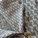 Lucky Brand  Women’s Grey Soft and Cozy Long Shacket Zip‎ Up Size Large EUC Photo 8