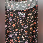 Vans floral mini dress size S Photo 9