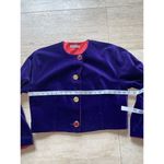 Guy Laroche Purple velvet Blazer Vintage Beauty size‎ 12 Photo 2