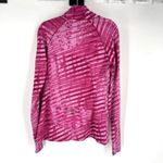 Under Armour  Women's Fitted‎ Mock Neck Half Zip Raglan Sweatshirt Pink Medium Photo 1
